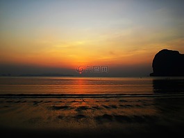 海,天空,美丽