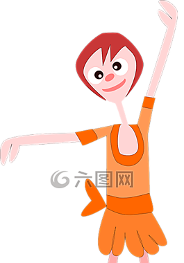 芭蕾舞團,女孩,跳舞