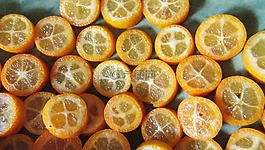 金橘,切片,柑橘