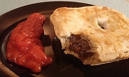 肉餅,番茄醬,食品