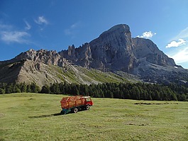 山,南蒂羅爾,徒步旅行