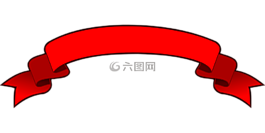 红色,色带,圣诞节