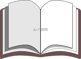 書,開放,頁面