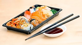 壽司,帶走,食品