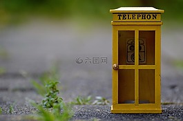公用電話亭,呼叫,手機
