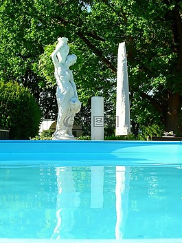 水,游泳池,池