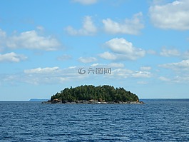 島,寂寞,景觀