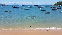海滩,小船,科夫