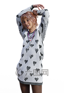 女孩,少年,漂亮