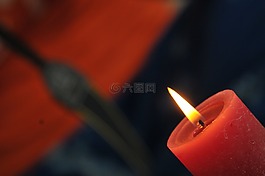 蠟燭,光,火焰