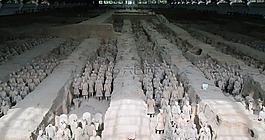 中國,仙,兵馬俑