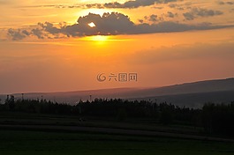 太陽,天空,云