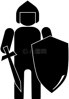 騎士,中世紀,盾構(gòu)