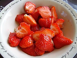 草莓,食品,菜