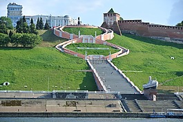 梯子,chkalovskaya,沼泽