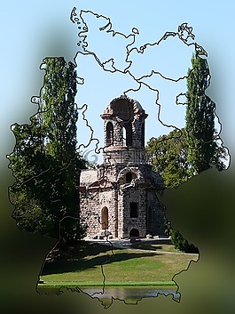 德國地圖,城堡花園,schwetzingen
