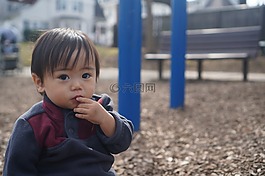 蹣跚,孩子,兒童