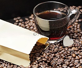 咖啡豆,咖啡杯,杯