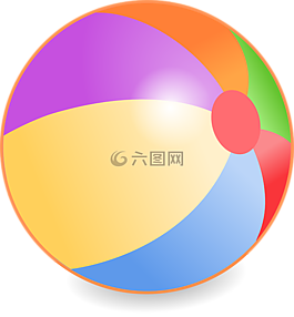 球,海灘,體育