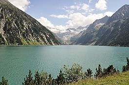 高山,水庫(kù),山