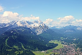 zugspitze,全德,高山
