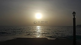 黑山,太陽(yáng),西