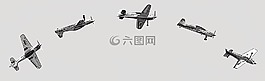 飛機(jī),天空,飛行