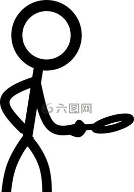 检查器,棍子人,调查