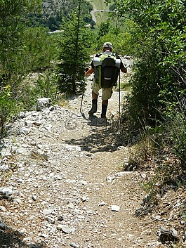 徒步旅行者,路徑,徒步旅行