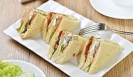 美食攝影,三明治,食物