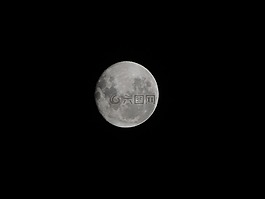 月亮,月光,夜