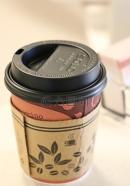 咖啡,杯,喝