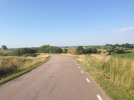 路,夏天,地平線