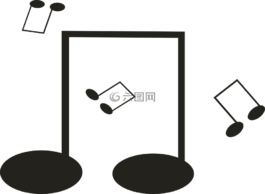 請(qǐng)注意,音樂,符號(hào)