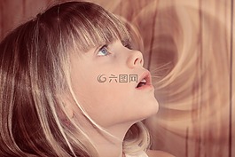 孩子,女孩,金發(fā)