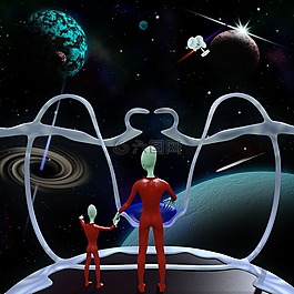 空間,宇宙,行星