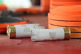 墨盒,射擊,粘土