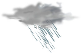 雨,天氣,云