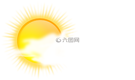 云,多云,太陽