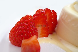 草莓,水果,紅色