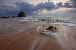海景,里程碑,景觀(guān)