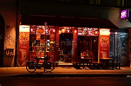 夜間生活,夜,路