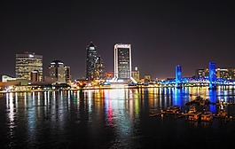杰克遜維爾,佛羅里達(dá),夜