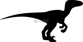 恐龍,動(dòng)物,黑