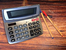 計算器,辦公室,工作