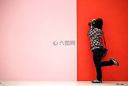 粉紅色,線路,攝影師