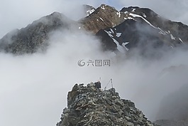 山,巖,冰