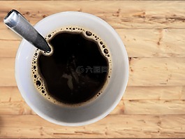 咖啡,喝,熱