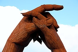 手,雕像,紀(jì)念碑