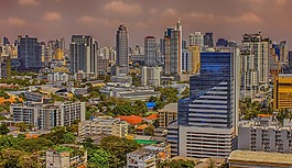 曼谷,泰國,城市